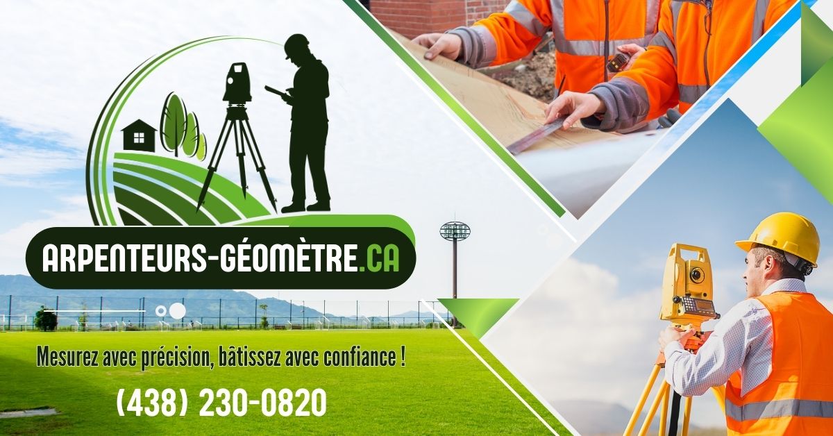 Arpenteur-Géomètre, spécialiste en arpentage à Joliette